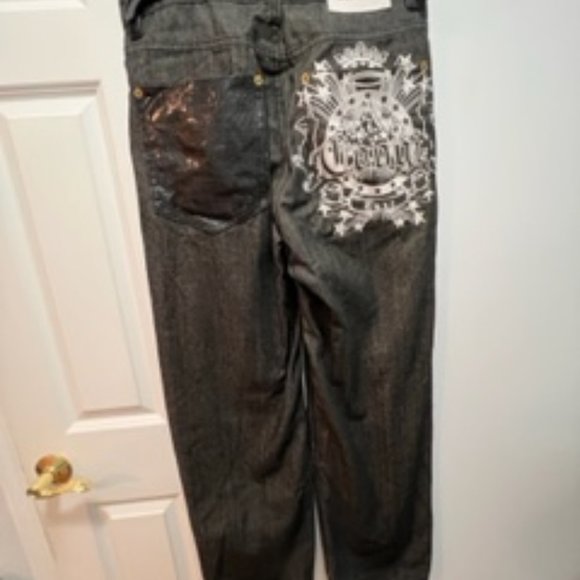 Coogi 36/32 mens jeans black denim - Picture 6 of 7
